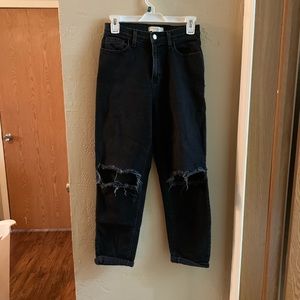 Black Boyfriend Jeans